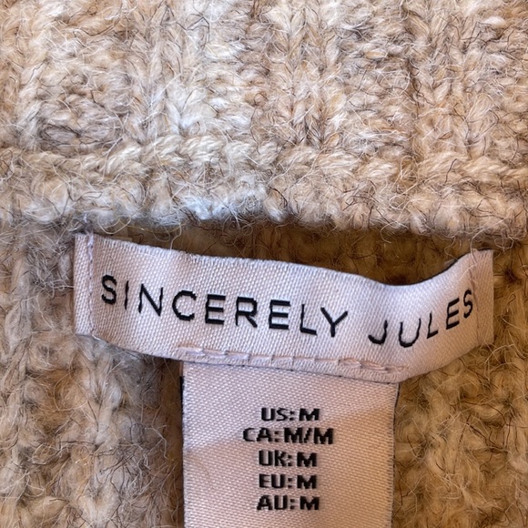 Cropper zip up sweater - Picture 3 of 4